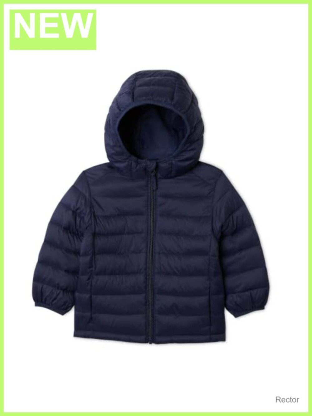 Boys Toddler Lightweight Packable Hooded Puffer Jacket